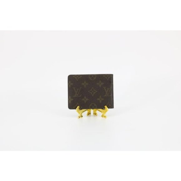 AUTHENTIC Louis Vuitton Brown Monogram Canvas Wallet - Picture 6 of 9